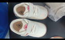 泰兰尼斯秋季学步鞋男宝宝鞋子女童婴儿鞋透气软底机能鞋白/粉（超纤）25 实拍图