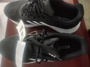 阿迪达斯 （adidas）男鞋跑步鞋 25秋季新款缓震轻便登山运动鞋网面透气低帮休闲鞋子 黑白/缓震透气/新到货 41 （内长255mm） 实拍图