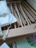 秋莹可升降榉木拼接床实木儿童床婴儿床加宽拼接大床小孩床边床拼接床 三面护栏侧升+7A抗菌A类纯棉床围 可升降长200宽80高35【60护栏】 实拍图