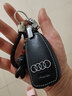 永天蓝 奥迪钥匙包A3 A4L A5 A6L A8L Q2 Q3 Q5L 汽车真皮钥匙扣钥匙套 A款折叠黑色（请对照图片钥匙） 实拍图