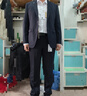 HLA海澜之家西服套装男春秋轻商务经典系列西装套装男 实拍图