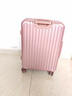 爱华仕行李箱旅行箱24英寸托运箱女大容量拉杆箱男出差密码箱皮箱玫瑰金 实拍图