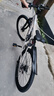 凤凰山地自行车成人减震男女内走线变速竞赛车青少年学生车单车 飞跃 钢架辐条轮-钛金灰 26寸【建议身高160-185cm】 24速 实拍图