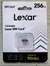雷克沙（Lexar）256GB NM存储卡（NM CARD）华为荣耀手机平板内存卡 适配Mate/nova/P多系列 畅快拍摄存储 实拍图