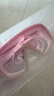 匹克大框游泳镜成人男女高清防水防雾耳塞一体专业潜水游泳眼镜粉色 实拍图