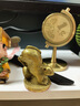 黄铜十二生肖摆件全套12属相铜鼠牛鸡蛇马虎兔龙羊猴猪狗 大号牛 十二生肖-小号子鼠 实拍图