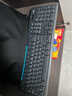 罗技（Logitech）MK275 键鼠套装 无线键鼠套装 办公键鼠套装 全尺寸 商务键鼠套装 带无线2.4G接收器 黑蓝色 实拍图