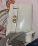 CHARLES&KEITH鳄鱼纹凯莉包手提斜挎婚包包女包生日礼物CK2-50270880-1 Ivory象牙色 S 实拍图