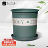 九千谷加仑花盆高款5加仑 树脂塑料花盆加仑盆加厚大绿花盆 带托盘1206 实拍图