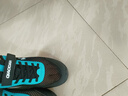 乔丹男童跑步鞋儿童夏季运动鞋大童鞋子大网孔童鞋 黑色/冰爽蓝  41  实拍图