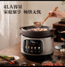 苏泊尔（SUPOR）【紫砂内胆】电炖锅电砂锅煲汤锅4L家用多功能炖汤锅微压快炖煲汤专用锅可预约4-5人DG40YC875 实拍图