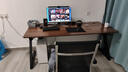 戟创AGKey-钛戟S3电竞桌台式电脑桌家用书桌可装机械臂桌子碳纤维色 【S3莱茵胡桃色】实木生态板 180*80*75cm加深整板 实拍图