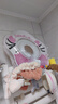 鲸保婴儿游泳圈 0-3个月脖圈 新生儿游泳圈宝宝洗澡颈圈K5012粉色中码 实拍图