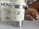 HOLOHOLO316不锈钢保温杯 男女士高颜值便携咖啡杯 儿童学生吸管茶水杯子 实拍图