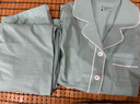 十月结晶月子服秋冬【极简主义】棉产后孕妇睡衣哺乳家居服套装 雅绿 L码 实拍图