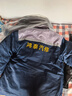 宏安途工作服棉袄棉衣工装男劳保服防风反光条冬季工程服活里活面棉服 灰色+藏蓝上衣 175/XL 实拍图