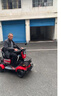 艾特英老年代步电动车四轮车家用老人助力电瓶车残疾人代步车可坐三人 【A90】800W/60V25A锂电池约120里 实拍图