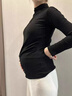 雪茜曼孕妇打底衫女春季半高领抗菌休闲舒适上衣女士孕期怀孕长袖打底衣 实拍图