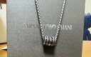 阿玛尼（ARMANI）男士项链 潮流嘻哈转运珠 易烊千玺同款小蛮腰古巴项链送男友礼物 EGS2383020 易烊千玺同款 实拍图