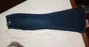 COCOBELLA复古丹宁水洗高腰紧身微喇牛仔裤女26春弹力休闲裤DN79 深蓝 XL 实拍图