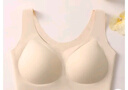 浪莎内衣女背心前扣式文胸上托防下垂无钢圈无痕大码中老年人胸罩 实拍图