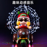 迪漫奇儿童玩具早教声光电动特技摩托模型可旋转音乐抬头训练生日礼物 实拍图