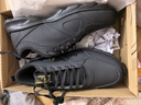 361°运动鞋男鞋秋冬季透气网面跑鞋黑色通勤轻质户外慢跑步鞋 曜石黑/皇冠金【皮革面防泼水】 41 实拍图