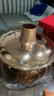 炊老爷铜火锅碳电两用鸳鸯锅家用纯铜锅火锅专用锅木炭插电火锅涮肉锅具 数显调温【6-8人】 34cm 鸳鸯锅 实拍图