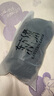【优质新疆棉】男士精梳棉中筒袜袜子经典黑白色棉袜商务运动休闲 黑色 10双 实拍图