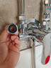 橱卫帮（CVBAB）明装淋浴水龙头套装混水阀手持三件套装免钉花洒全套增压CV1822 实拍图