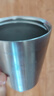 MUJI MUJI 不锈钢咖啡杯 保温保冷杯子随行杯水杯 MDJ2CC2S 银色 370mL 实拍图