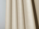 未来式窗帘卧室全遮光布挂钩式客厅高级感隔音2025新款加厚雪尼尔奶油风 雪尼尔-奶油色 【定制/穿孔/韩褶】请联系客服 实拍图