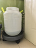 漫生活花盆托底盘移动花盆托盘外径360内径322mm移动底盘树花盆底座4轮 实拍图