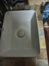 波彼（BOBI）台上盆洗手盆台盆单盆 小户型尺寸洗面洗脸盆洗漱阳台陶瓷台下盆 8032盆（40*30*13cm）送下水 实拍图