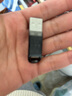 闪迪（SanDisk）128GB U盘 CZ73 安全加密 数据恢复 学习电脑办公投标 小巧便携 车载 大容量金属优盘 实拍图