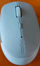 雷柏（Rapoo）M300L 中小手无线/蓝牙多模办公鼠标 人体工学时尚轻音便携 充电锂电池至高约230h续航5档dpi 浅灰 实拍图