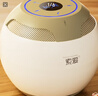 索爱（soaiy）S35Ultra小度智能蓝牙音箱白噪音自然情景音响AI语音控制迷你便携儿童早教老人陪伴礼物 油彩白 实拍图