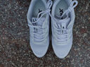 特步女鞋运动鞋秋季新款网面透气减震跑步鞋轻便休闲鞋女跑鞋潮流鞋子 白色-网面0073 40 实拍图