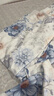 富安娜床上四件套100%纯棉被套 全棉床笠款印花套件 双人 203*229cm 实拍图