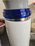 乐扣乐扣（LOCK&LOCK）不锈钢情侣学生保温杯菲特旋转盖轻量杯450ml白蓝 LHC4131WB 实拍图
