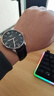 万晨手表带男真皮适用西铁城天梭浪琴美度天王卡西欧DW黑色21mm银针扣 实拍图