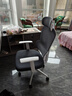 得力（deli）Surfer系列 人体工学电脑椅办公椅 2D头枕+固定扶手+3D腰靠 白 实拍图