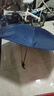 加固折叠雨伞手动结实耐用黑胶晴雨伞两用遮阳防晒学生雨伞 藏青-加大号110cm黑胶防晒款 10骨 实拍图