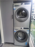 海尔洗烘套装 10公斤变频洗衣机全自动滚筒+10公斤热泵烘干机干衣机除菌螨家用一体机烘衣服大容量海尔智家 【超薄直驱款】智能投放+热泵柔烘+手机控制 实拍图