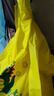 牧萌儿童雨衣带书包位男童女童女孩加长全身学生雨披 黄色恐龙 3XL 实拍图
