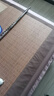 南极人（NanJiren）天然碳化竹青艾草竹席 双人凉席1.8x2米床【双面可用可折叠】 实拍图
