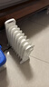 卡帝亚（KADEER）油汀取暖器家用省电电热油丁小型迷你电暖器全屋速热电热器加宽防烫电暖气片办公室烤火炉 白色9片 实拍图