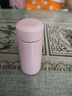 Debo 德铂保温杯304不锈钢内胆双层茶杯商务时尚车载泡茶学生杯子 粉色 150ml 实拍图