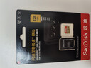 闪迪（SanDisk）128GB TF(MicroSD)内存卡 4K极速金卡A2 V30 U3行车记录仪 运动相机无人机 监控存储卡 读190MB/s 实拍图
