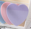宝克（BAOKE）TZ3018 心型彩色透明便利贴标签贴粘性强学生笔记便签贴纸便签本速干可写字73*73mm 1本颜色随机 实拍图